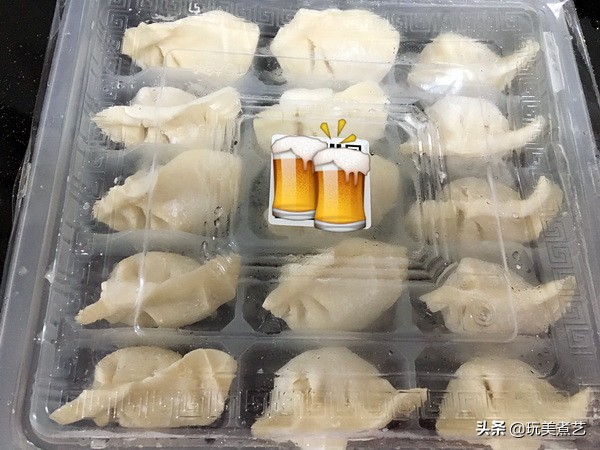 冰花饺子煎法,煎冰花饺子