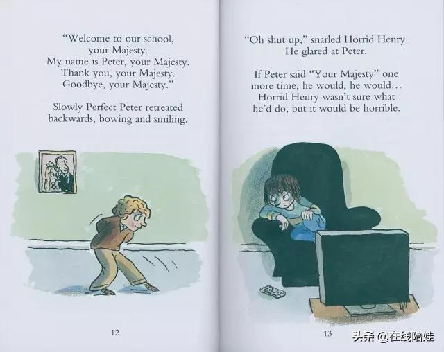 风靡欧美20年，HorridHenry淘气亨利·外国经典小说PDF+音视频