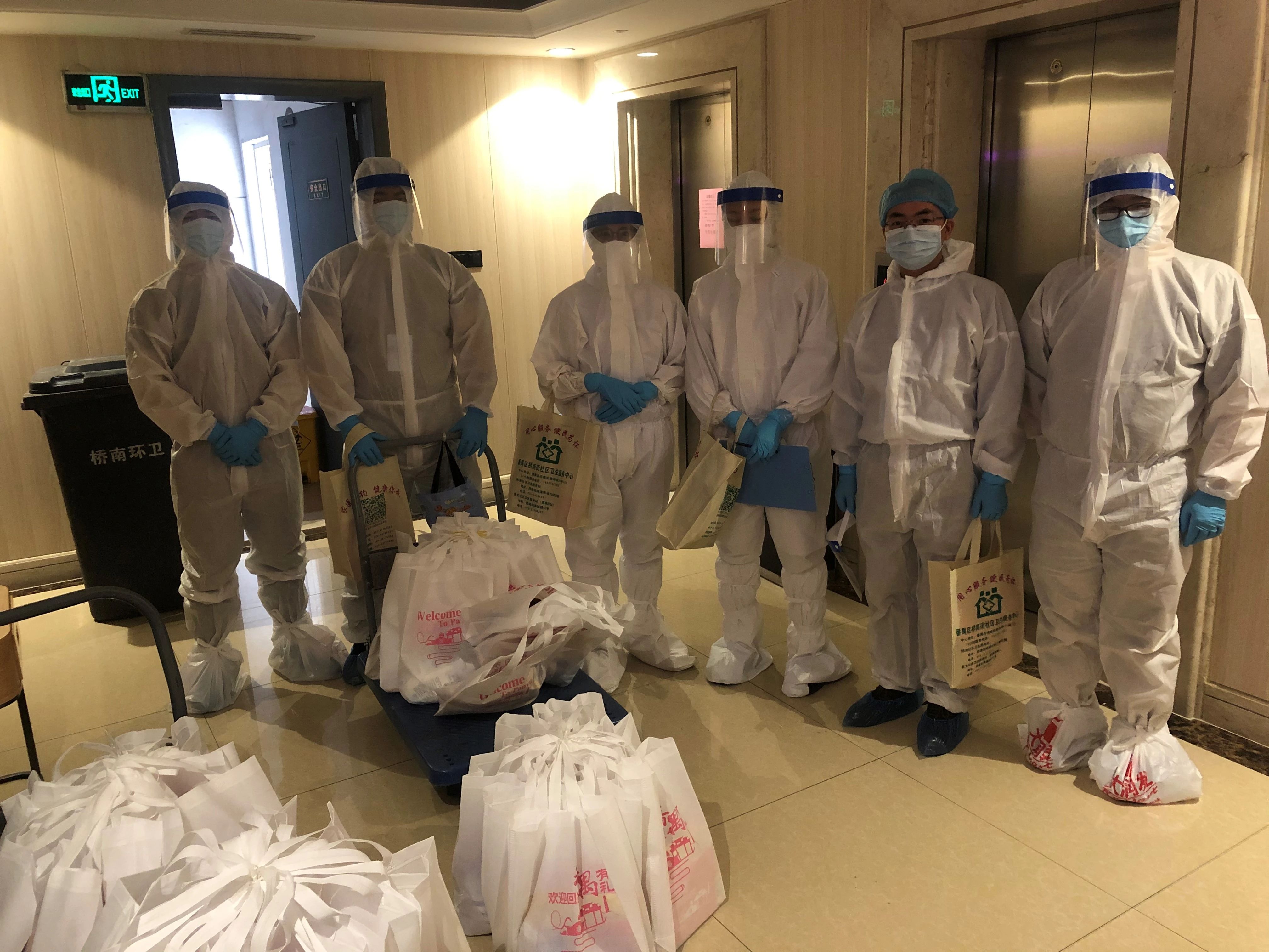 番禺|“感谢你帮我们克服一个又一个困难!”桥南街定点隔离酒店一线防疫人员收到这样一条信息