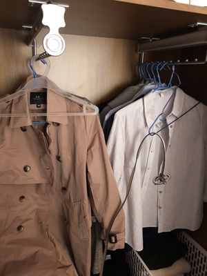 定制家具挂衣杆调整,衣柜挂衣杆升降的