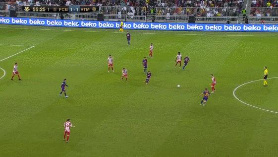 防守狂魔！狂追50米回防抢断，整个巴萨只有他才能做到，不能走