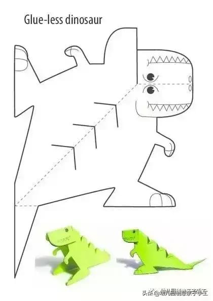 幼儿园手工制作小卡纸大全,圆形卡纸秘密