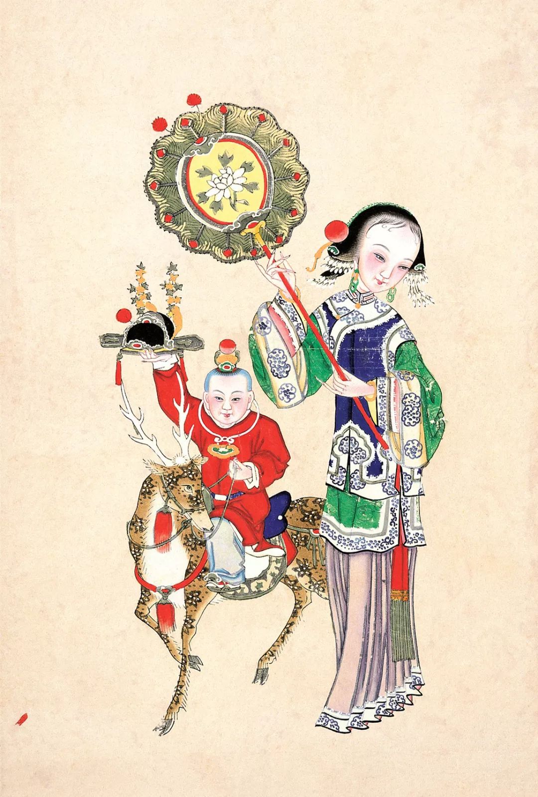 长命锁给娃戴,长命锁祝福视频