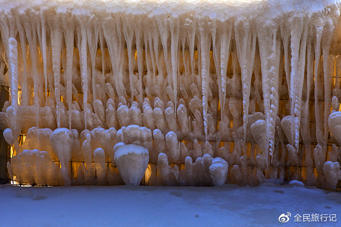 冬天的壶口,冬日小壶口