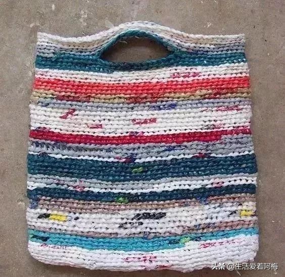 包装袋编筐手工制作大全,用塑料编织袋做手工