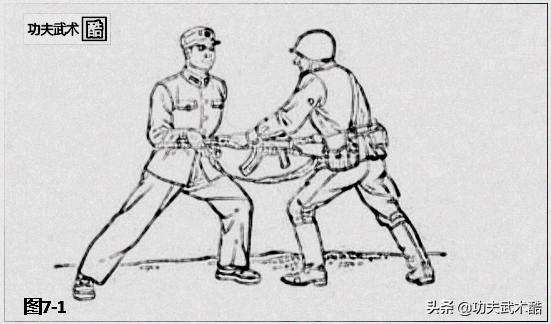 解放军格斗术实战,侦察兵七十年代捕俘拳全套动作图