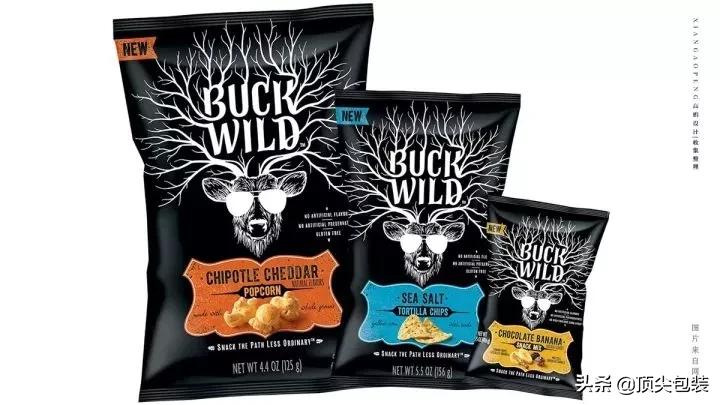 有创意的薯片包装,薯片包装风格