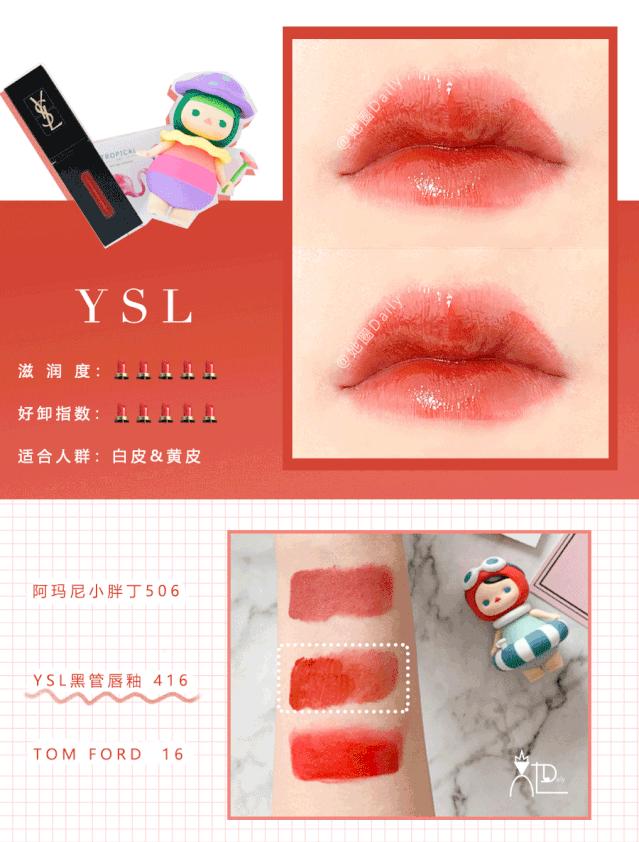 tfysl阿玛尼哪个好,tfysl口红推荐