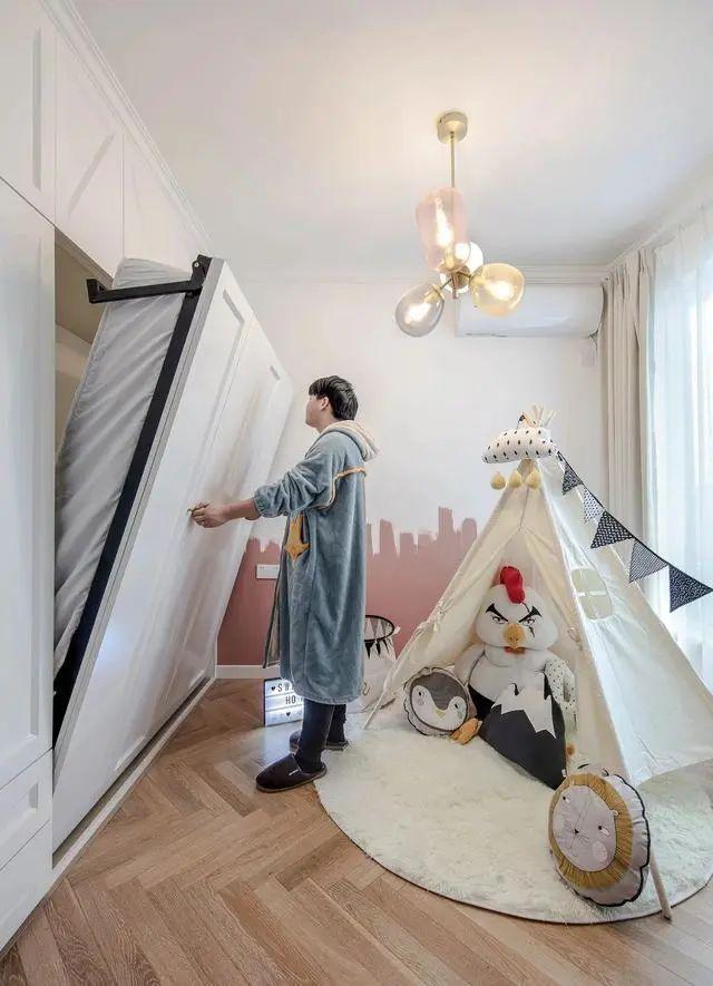 69㎡2室变3室,收纳惊人,还有阳光大书房!