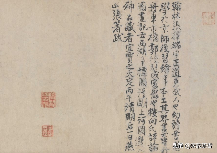 清明上河园vs清明上河图,清明上河图与清明