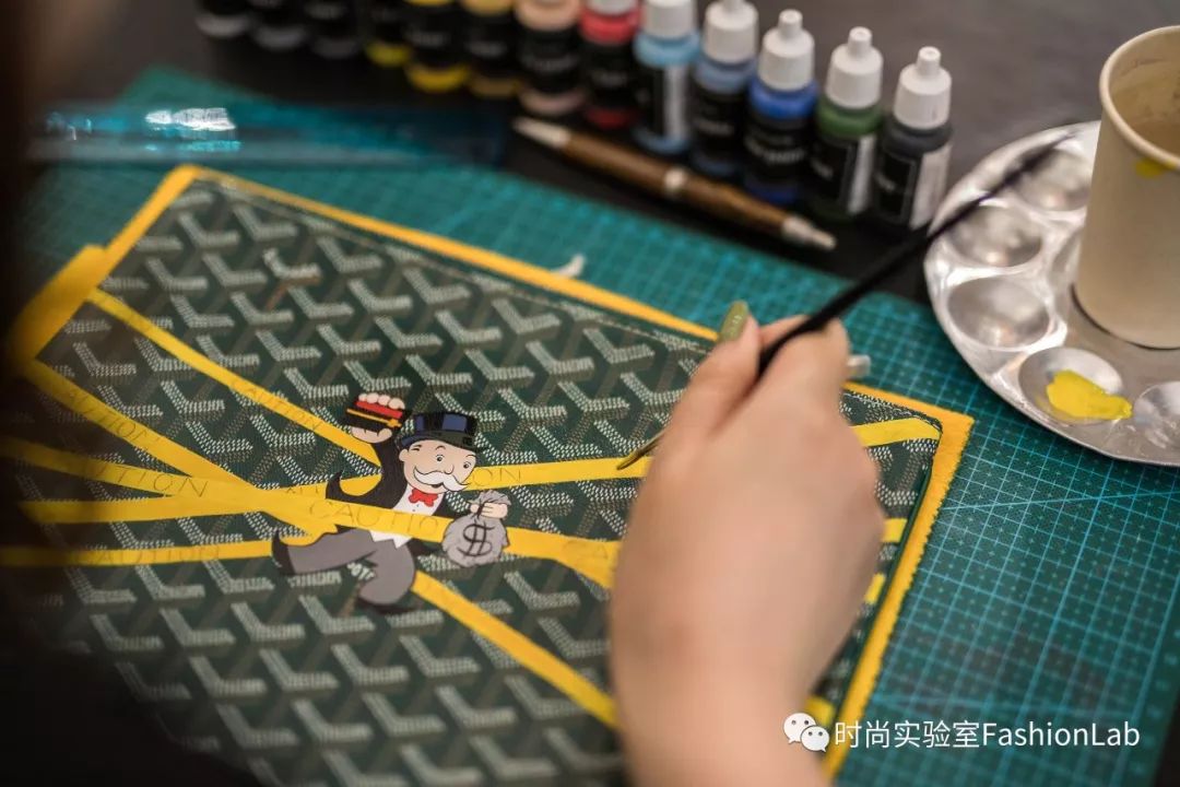 手绘lv校服,手绘lv图案