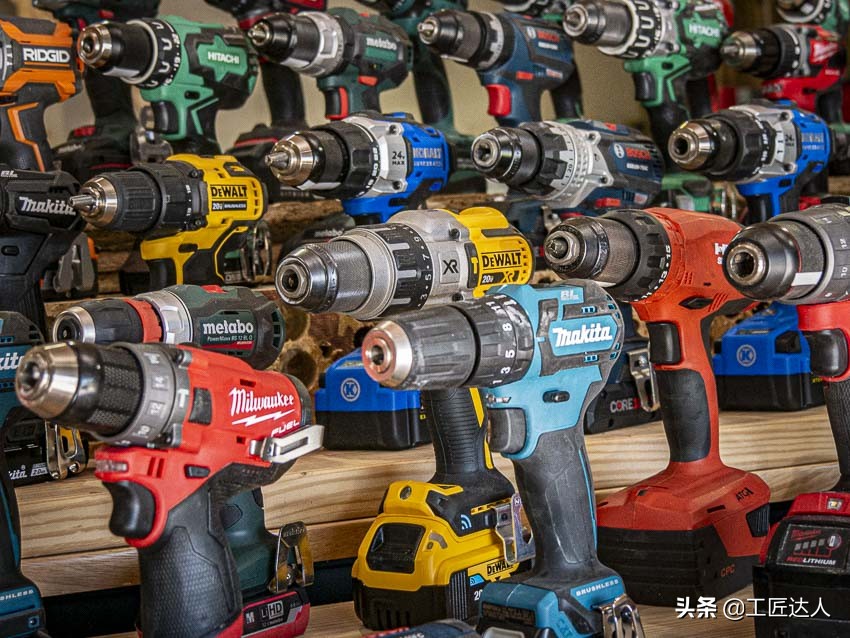 尺寸最短的12v电钻测评,18v电钻大比拼