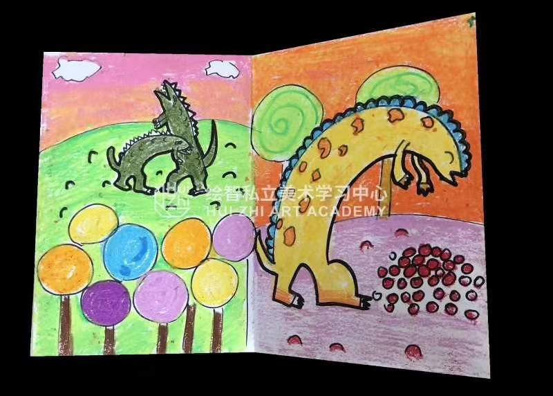 绘智美术作品,绘智美术学校