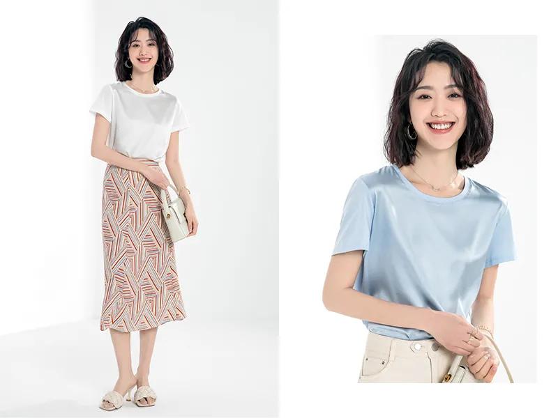 真丝t恤教程,真丝t恤贵的和便宜的差别