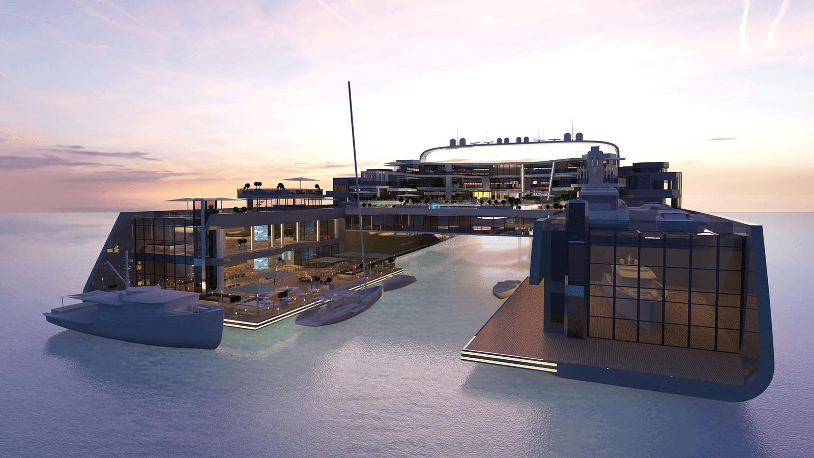 宏伟设计：世界上最极端的超级游艇概念