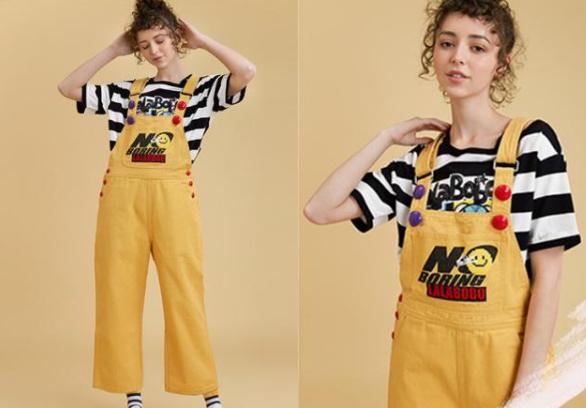 背带裤穿搭法则，这么穿很减龄