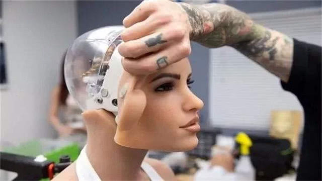 #日本“女性”机器人,有多逼真?#,日本人形仿生机器人