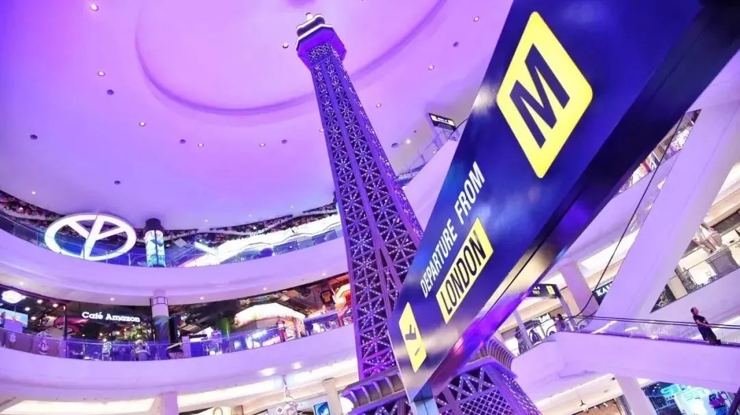 泰国大型购物中心各楼层布局,泰国的购物中心设计