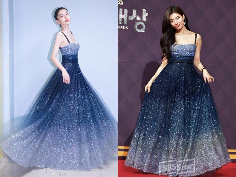 angelababy秀智同框,baby和秀智撞衫哪个好