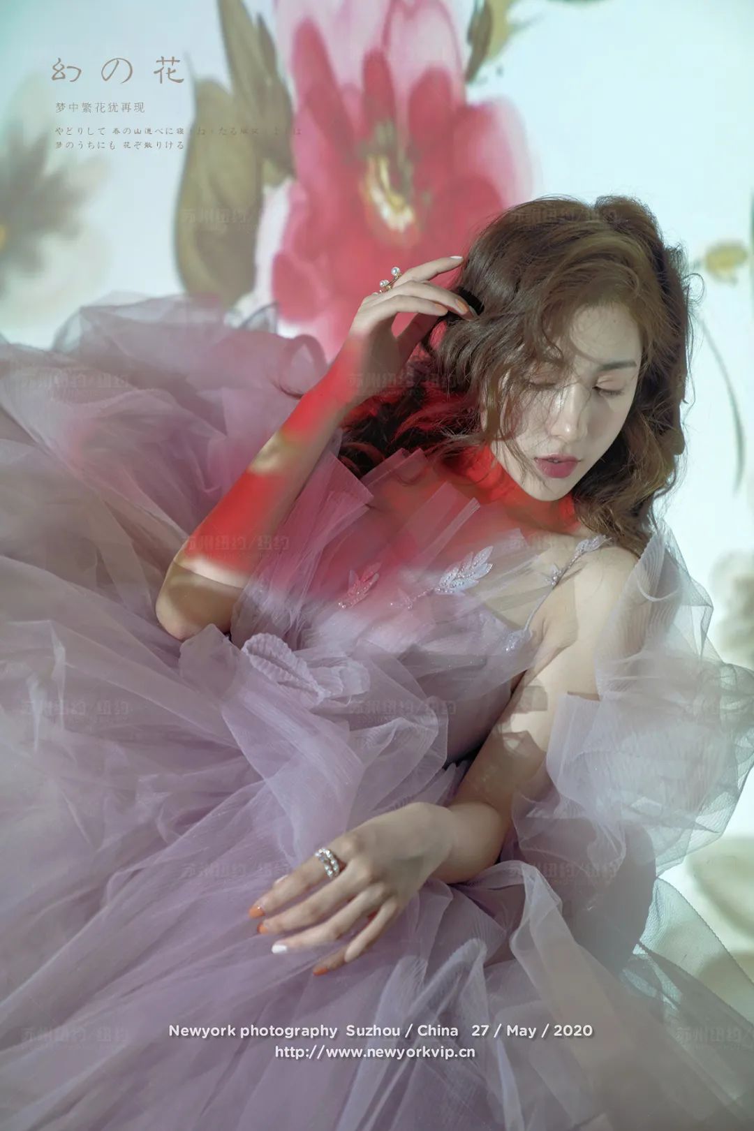 《幻の花》圆你一个梦幻的婚纱照梦