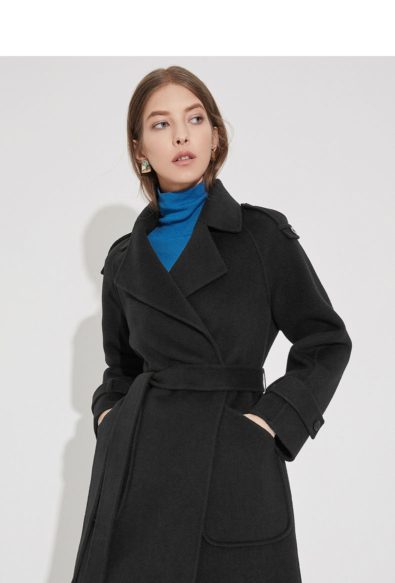 格子呢子大衣搭配女秋冬,秋冬小个子毛呢大衣搭配