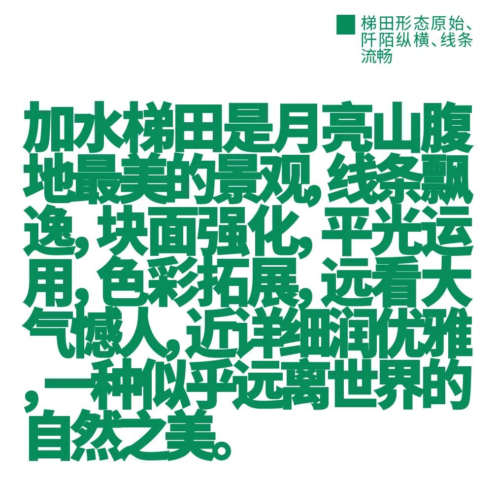 农造田野丨总有一根神经通往乡野|月亮山百里梯田