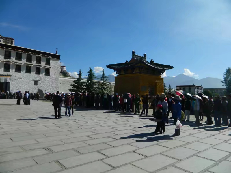 去拉萨的倒计时7天,在拉萨的晚上