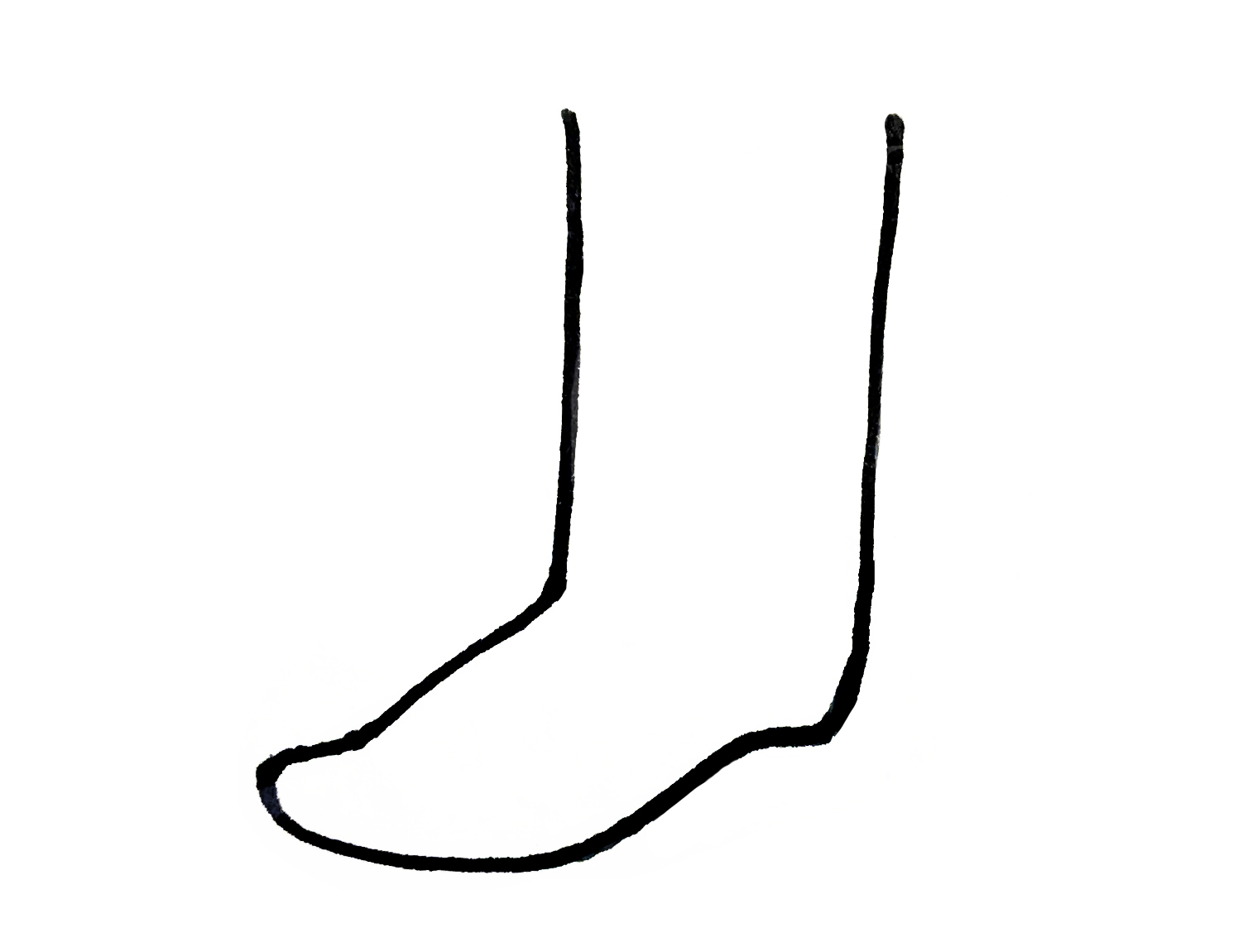 鞋简笔画又简单又漂亮,各种各样的鞋简笔画