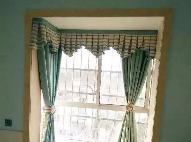 双层弧形工字折帘头效果图,工字折帘头教程