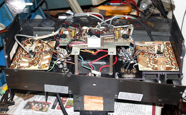 皇冠功放CL系列拆解,crown皇冠功放故障