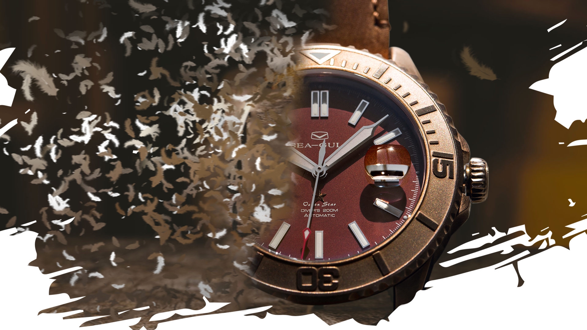 用海鸥陀飞轮的手表,海鸥收藏级手表