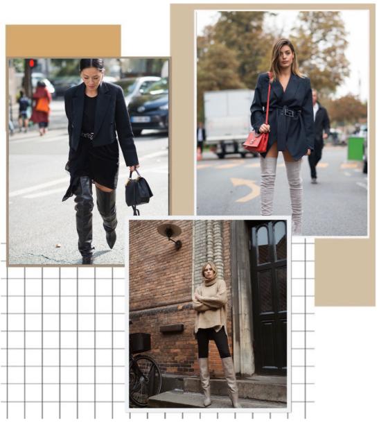 秋冬必备单品靴子搭配,秋冬必备三款靴子图片大全