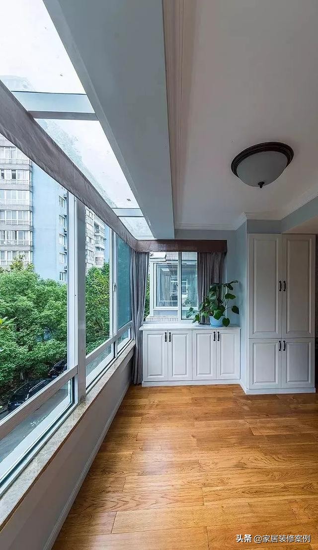 阳台要封起来怎么设计好看,极窄小阳台巧妙利用