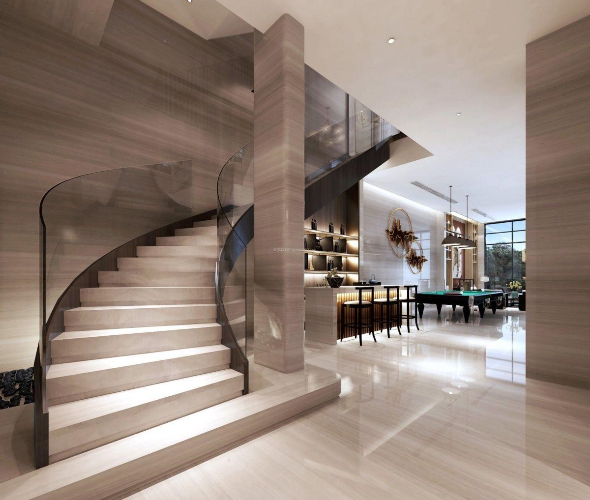 自建房楼梯怎么设计节省空间,自建房楼梯踏步装修怎样设计好看