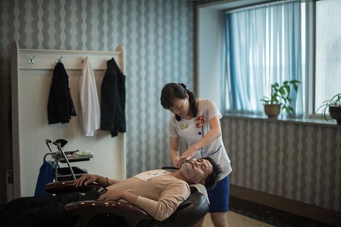 朝鲜理发店是国营吗,朝鲜理发店