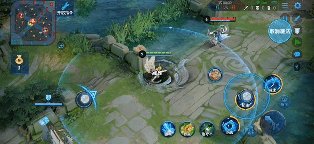 国服孙膑被动打法思路,孙膑教学和出装