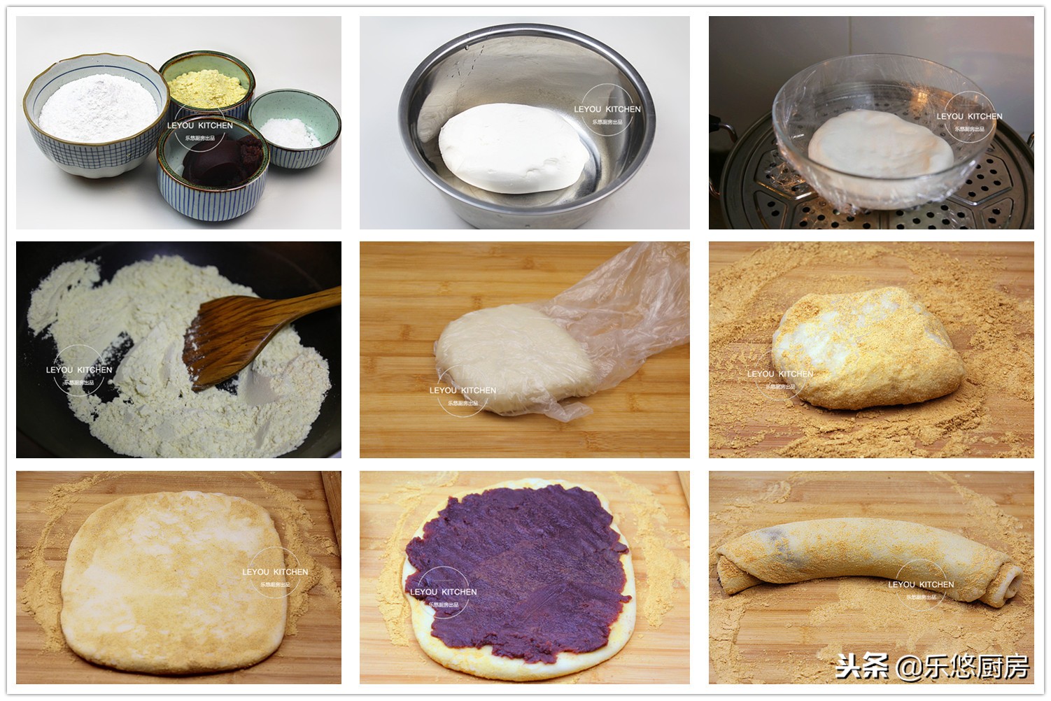 10种糯米粉做法，是主食也是点心，软软糯糯，几天不吃就会想