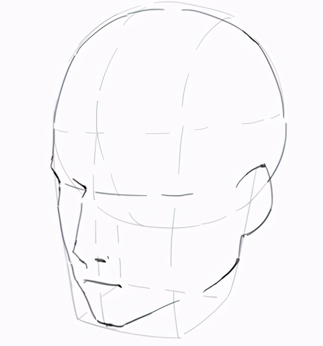procreate写实人物起稿教程,二次元头像绘画新手教程