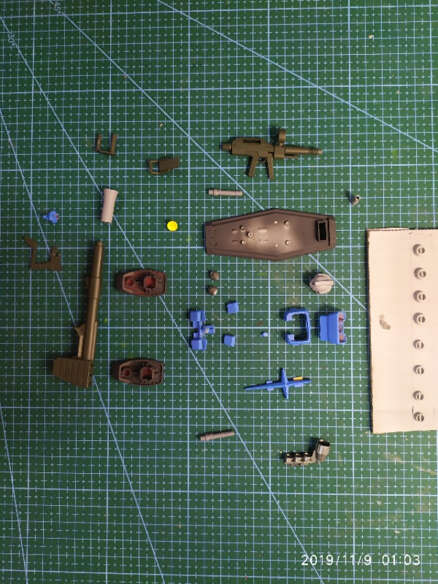 新生HGRX-78-2G3配色AV水性漆喷涂试做（上）