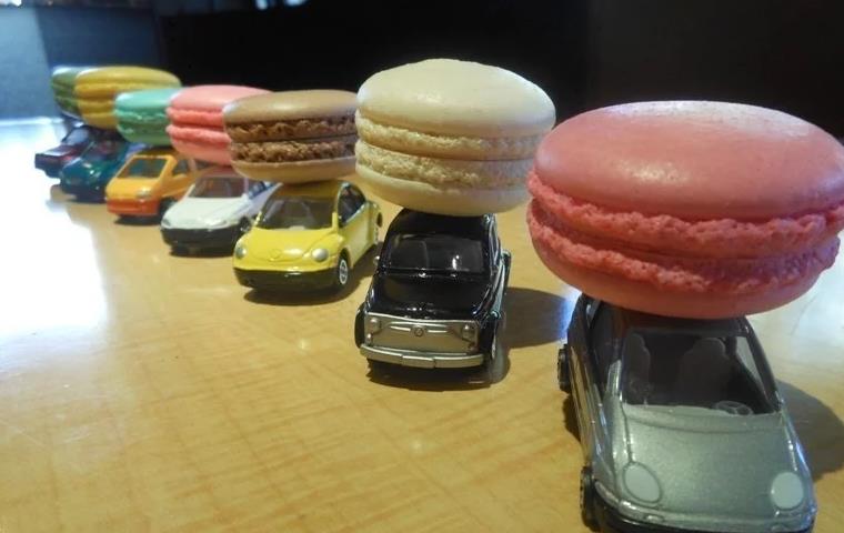 12个精致马卡龙,精致黏土手工马卡龙