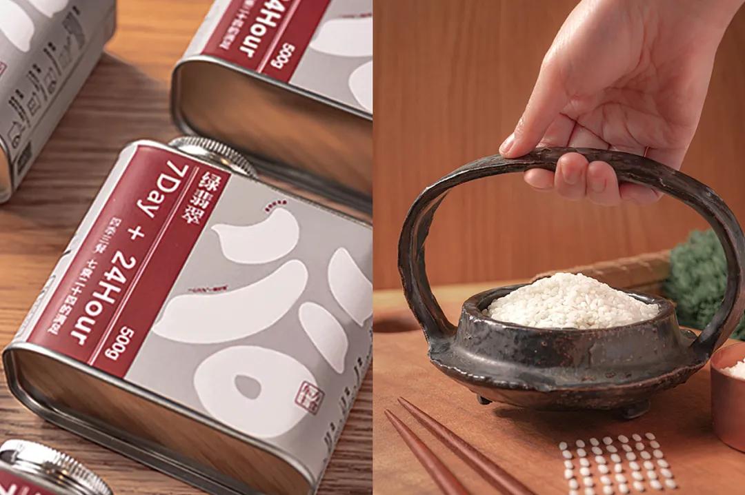 大米包装创意图案,国内大米包装设计现状