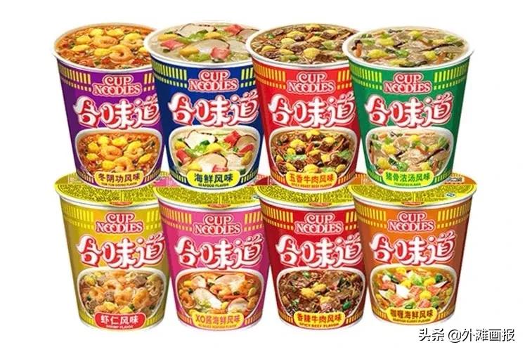 日清本土和日版泡面,全球最好吃的十大泡面测评日清