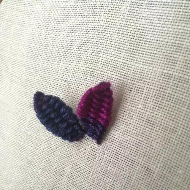 刺绣教程4种简单的小花图案,精美的立体花朵刺绣教程