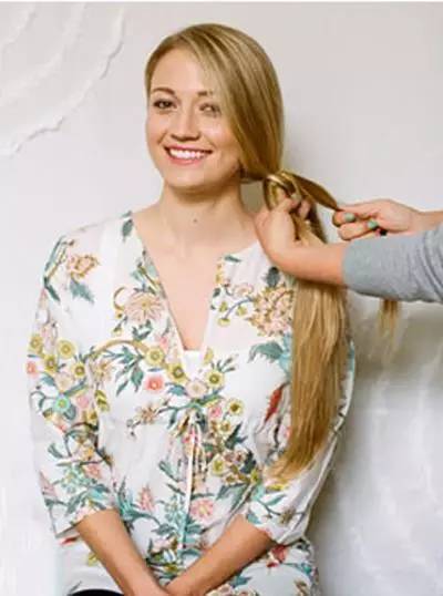 今年流行的侧编发,减龄全编发型