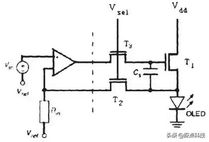 OLED显示屏，行驱动电路设计，单片机AT89C51与和显示屏的硬件接线