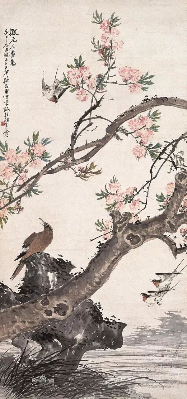 潘天寿100幅花鸟画欣赏 (潘天寿写意花鸟画要义)