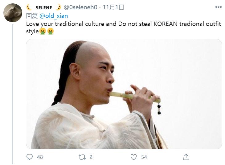 韩国网友怒骂中国汉服抄袭：这些都是韩服！证据？我看不见