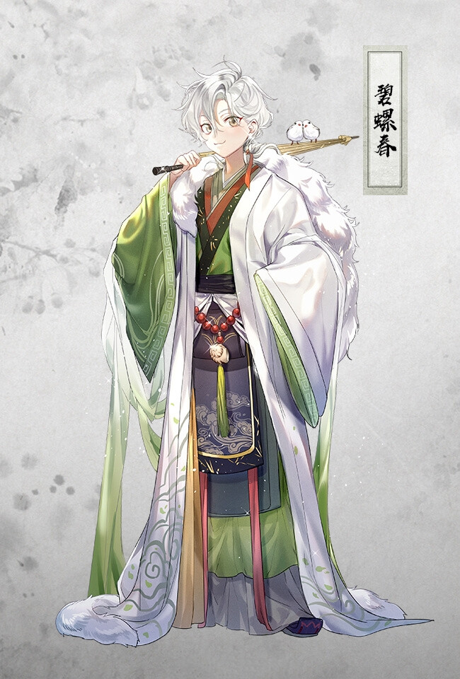 中国茶拟人碧螺春,茶叶碧螺春拟人