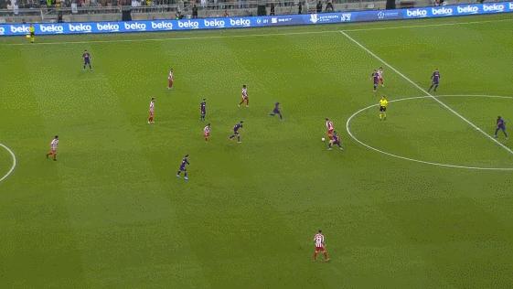 防守狂魔！狂追50米回防抢断，整个巴萨只有他才能做到，不能走