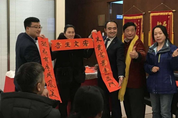 迎新年对联书法作品欣赏,迎新春书法对联大全